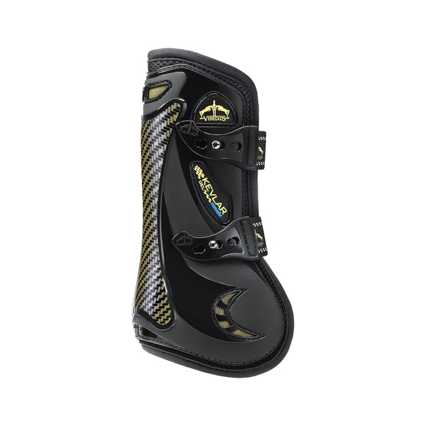 equisafety Veredus Kevelar Gel Vento Front Leg - Horse -Tendon Boot - Black