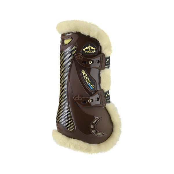 equisafety Veredus Kevlar Gel Vento Tendon Boots - Front leg - Horse - Brown