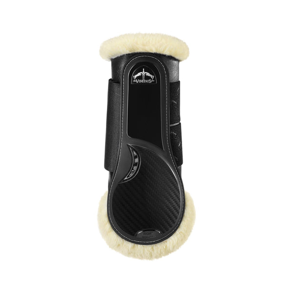 equisafety Veredus TRC Vento Training Boot - Horse Front Leg - Techno Sheepskin - Black