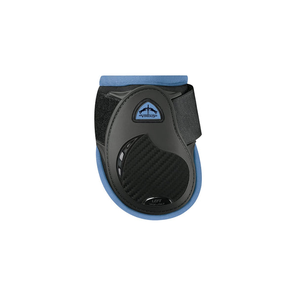 equisafety Veredus Young Jump Vento Fetlock Boot - Black/Light Blue