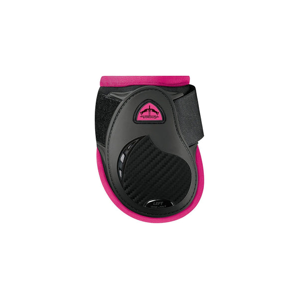 equisafety Veredus Young Jump Vento Fetlock Boot - Black/Pink