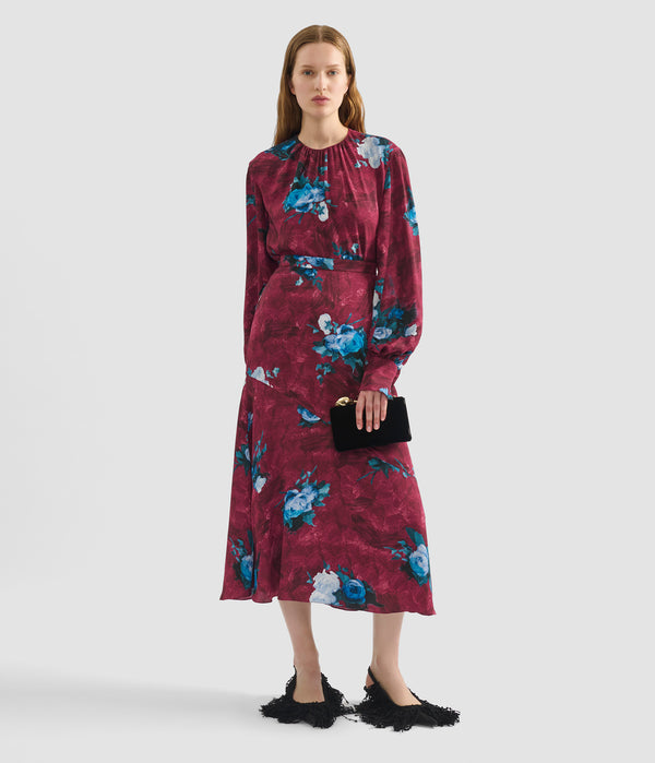 Erdem A-Line Midi Skirt
