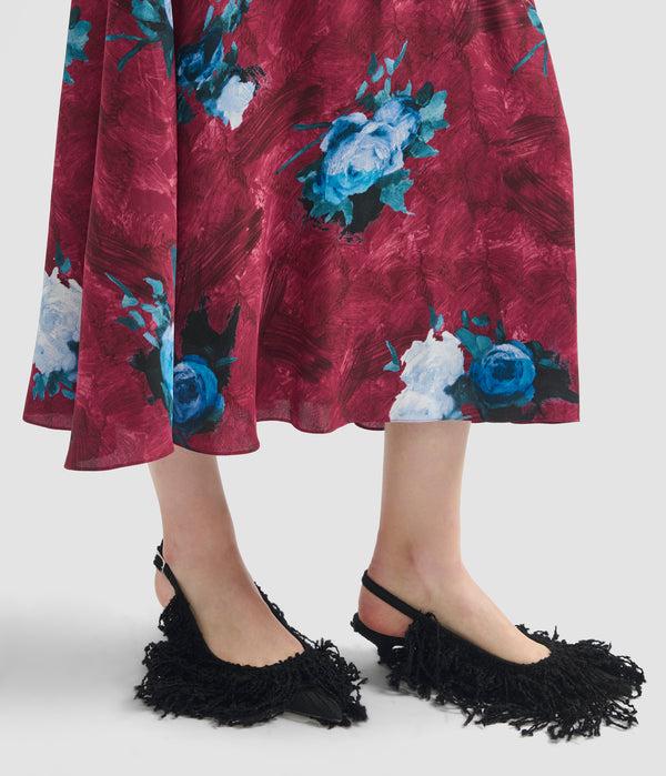 Erdem A-Line Midi Skirt