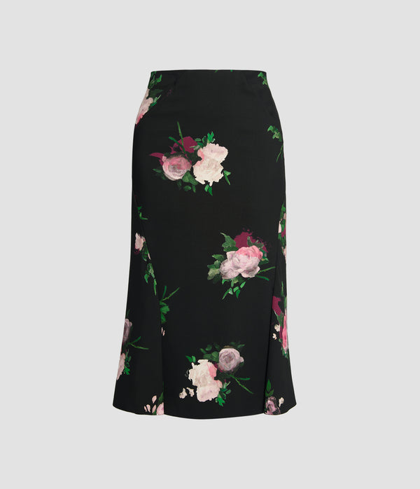 erdem A Line Midi Skirt