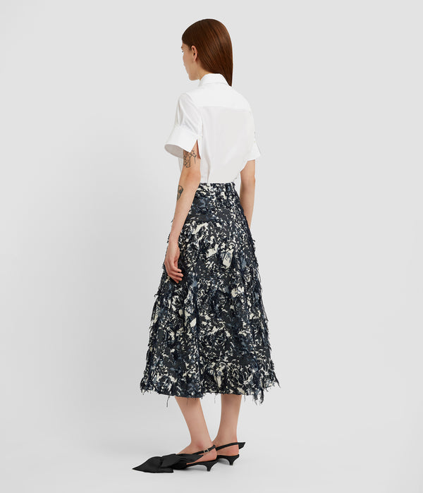 Erdem A-Line Midi Skirt