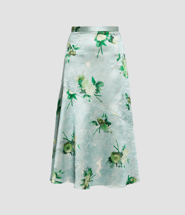 erdem A-Line Midi Skirt