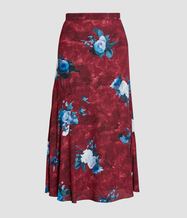 erdem A-Line Midi Skirt