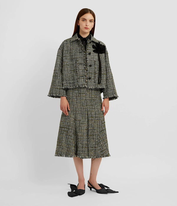 Erdem Boxy Crop Jacket