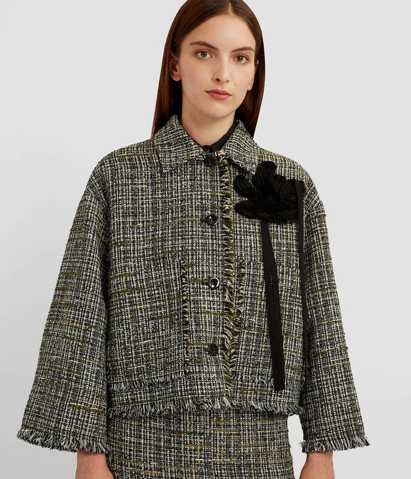 Erdem Boxy Crop Jacket