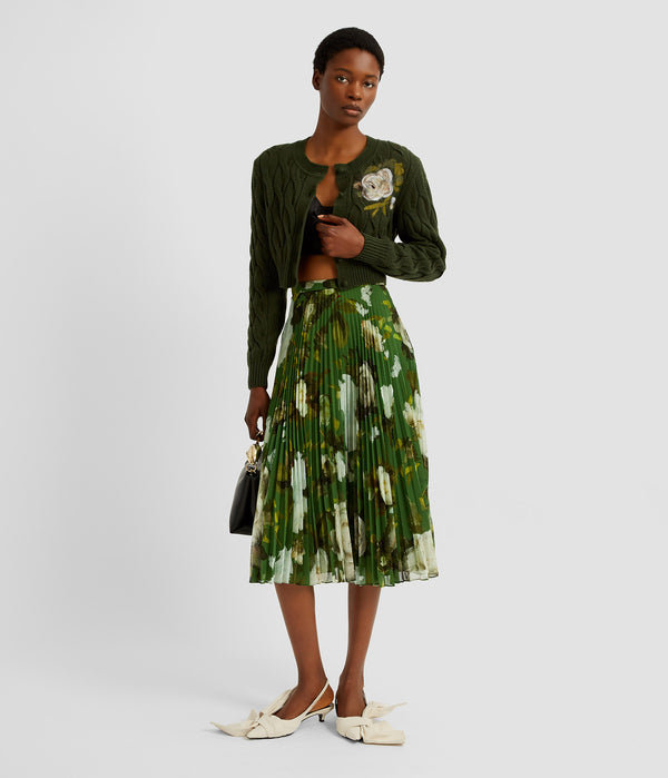 Erdem Crew Neck Cardigan