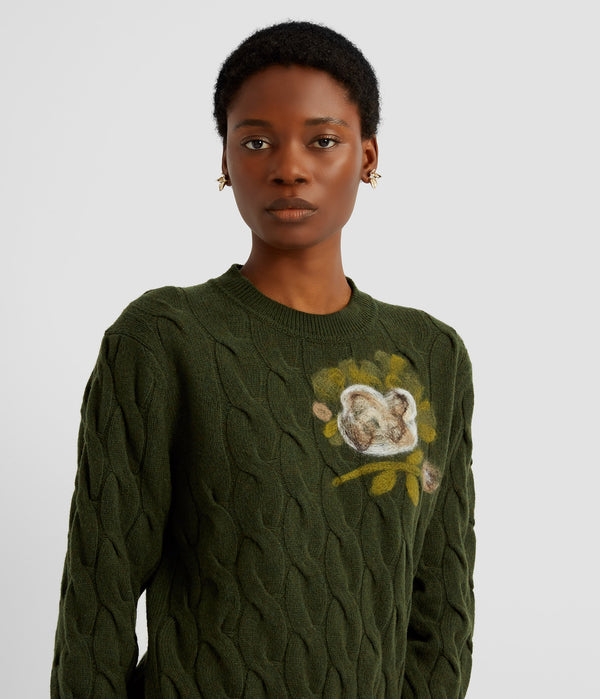 Erdem Crew Neck Jumper