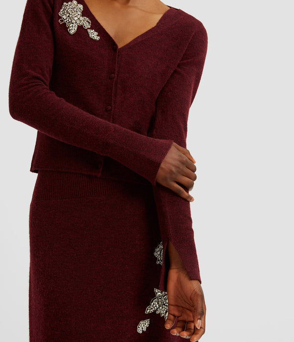 Erdem Cropped Cardigan