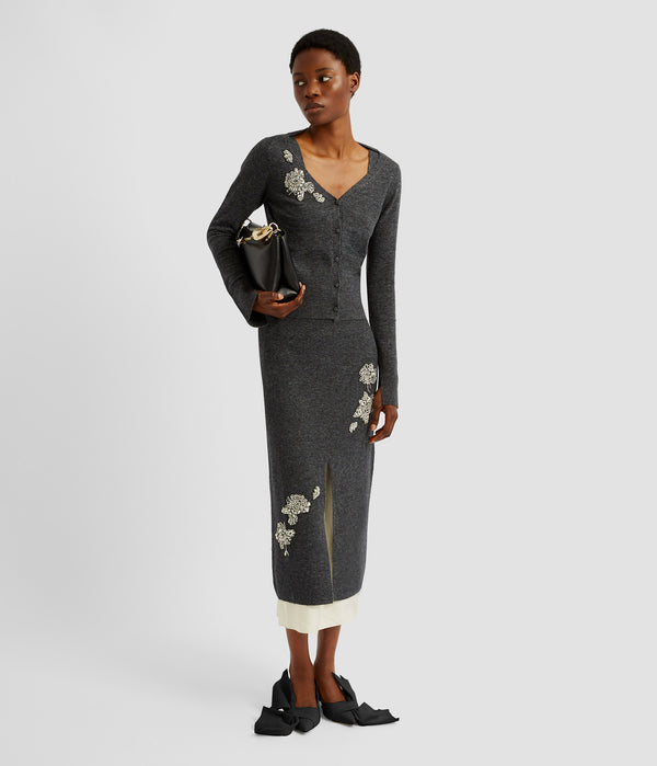 Erdem Cropped Cardigan