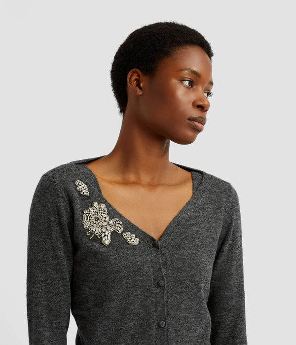 Erdem Cropped Cardigan