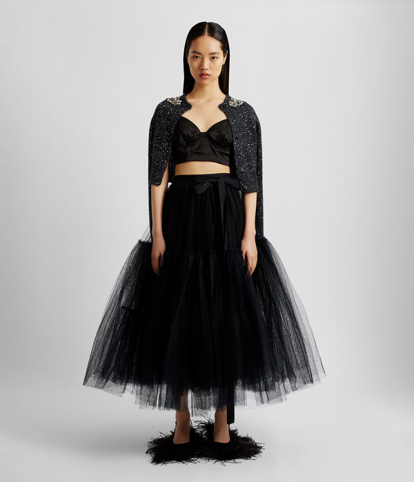 Erdem Cropped Cardigan