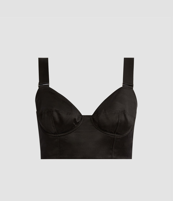 erdem Cropped Corset Bra Top