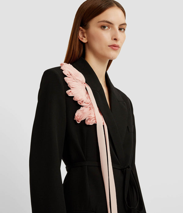 Erdem Double Breasted Belted Blazer