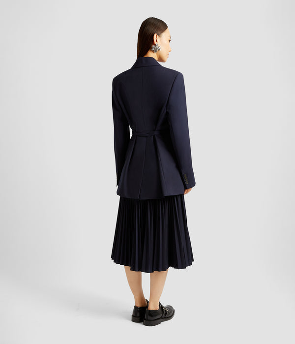 Erdem Double Breasted Belted Blazer