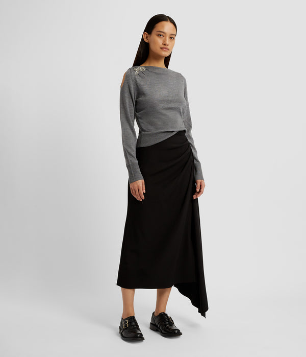 Erdem Drape Detail Knit Jumper