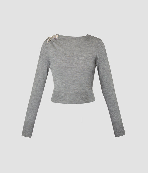 erdem Drape Detail Knit Jumper