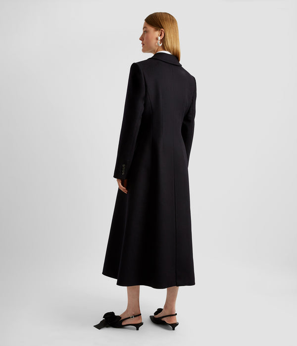 Erdem Fit And Flare Double Breasted Coat