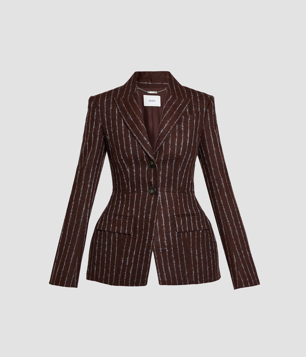 erdem Fitted Single Breasted Blazer