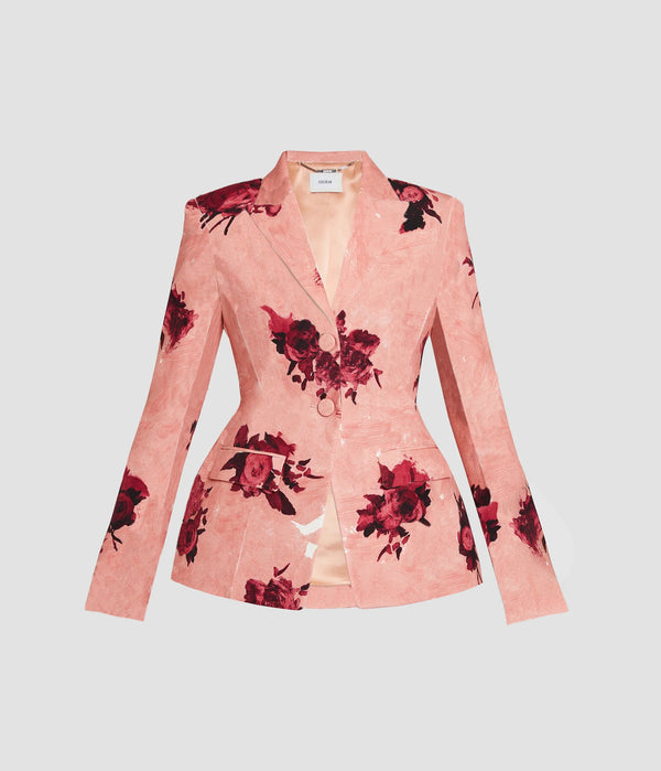 erdem Fitted Single Breasted Blazer