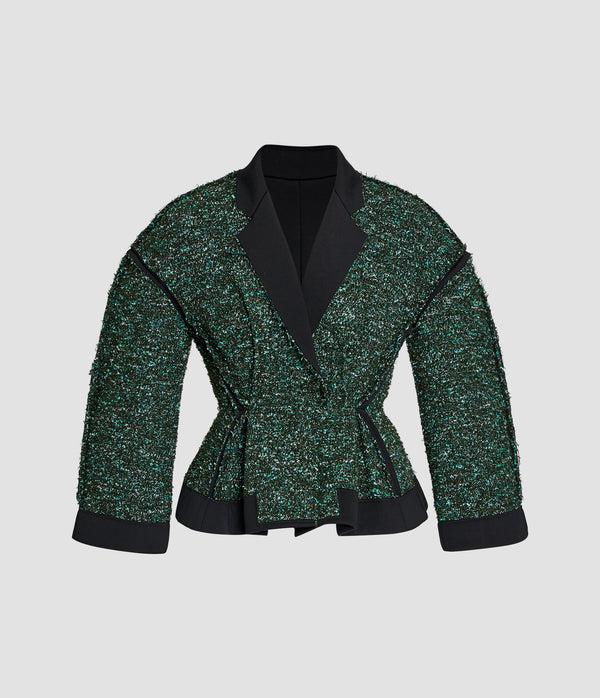 erdem Fitted Single Breasted Jacket