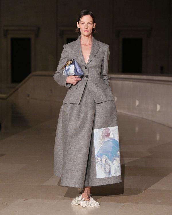 Erdem Full Waisted Midi Skirt