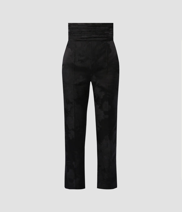 erdem Helga Trouser Wool Jacquard