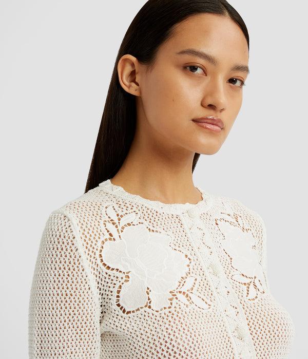 Erdem Long Sleeve Cardigan