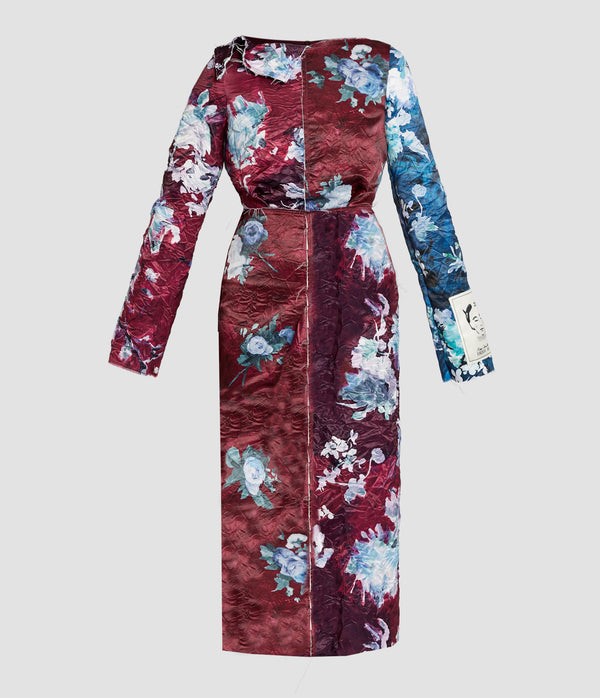 erdem Long Sleeve Cocktail Dress