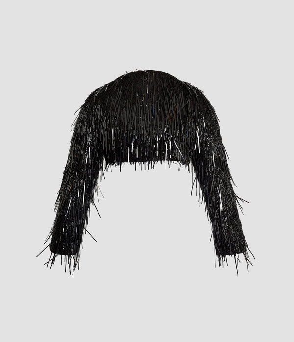 erdem Long Sleeve Cropped Top