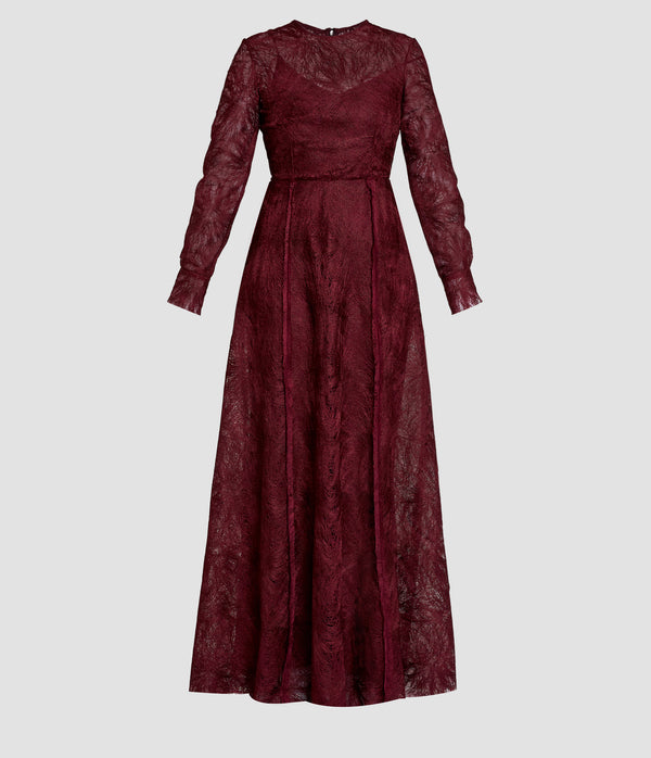 erdem Long Sleeve Gown