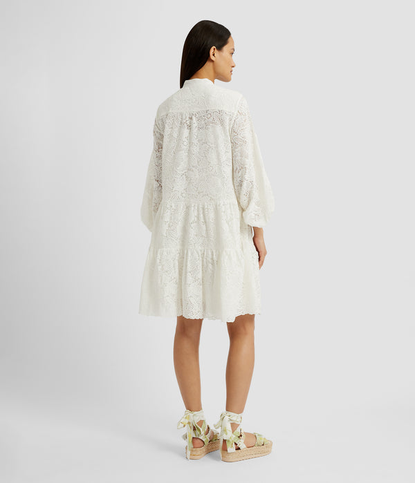 Erdem Long Sleeve Mini Dress