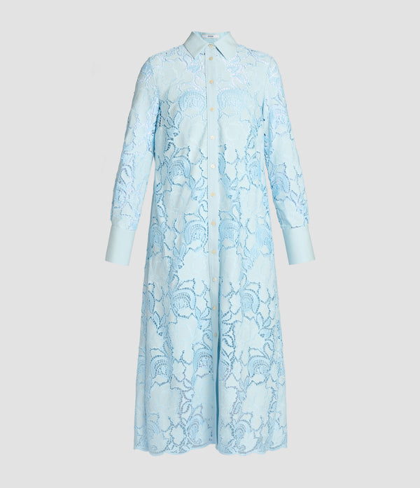 erdem Long Sleeve Shirt Dress