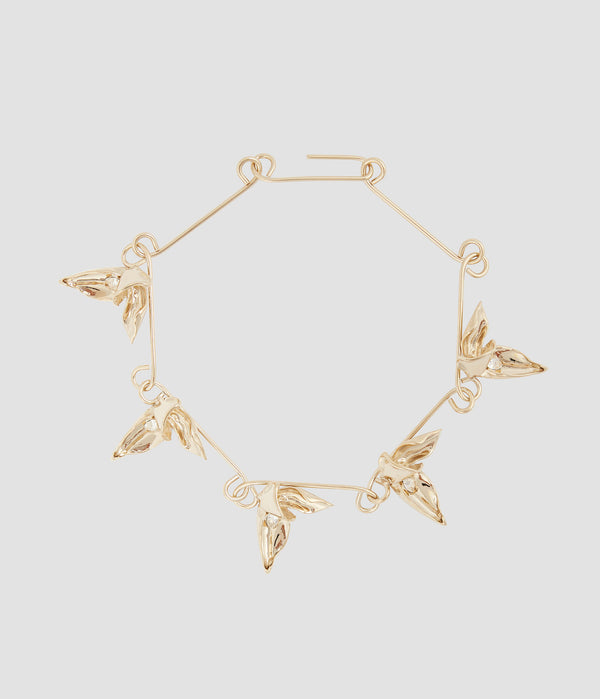 erdem Multi Flower Necklace