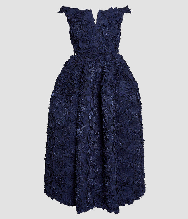 erdem Off Shoulder Cocktail Dress