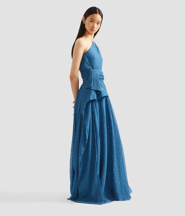 Erdem One Shoulder Gown