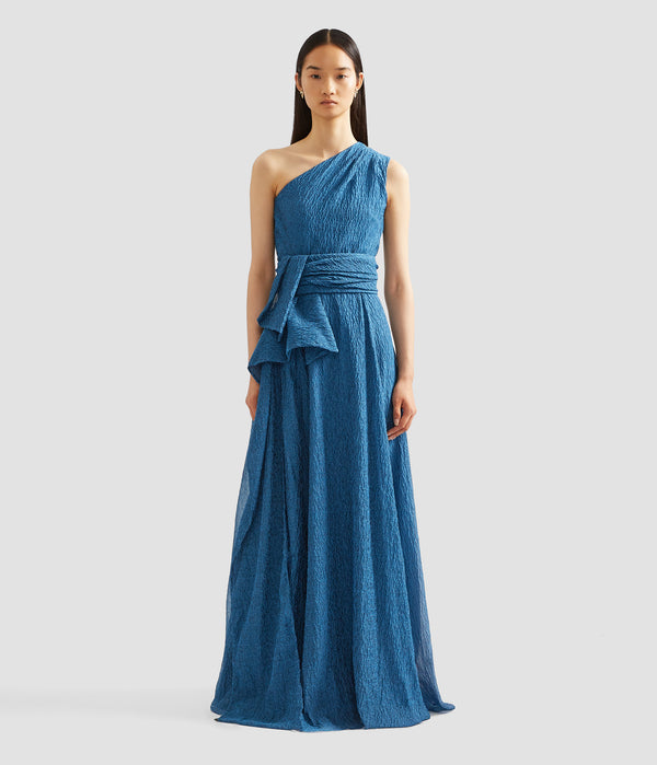 Erdem One Shoulder Gown
