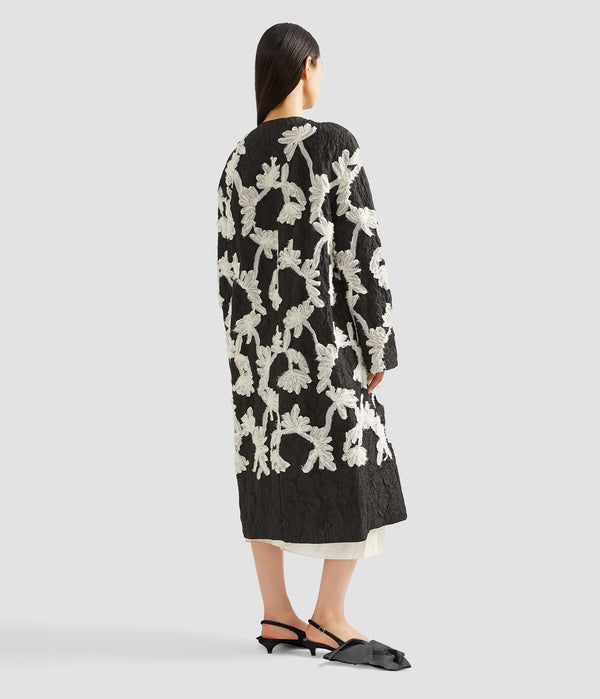 Erdem Oversize Belted Coat