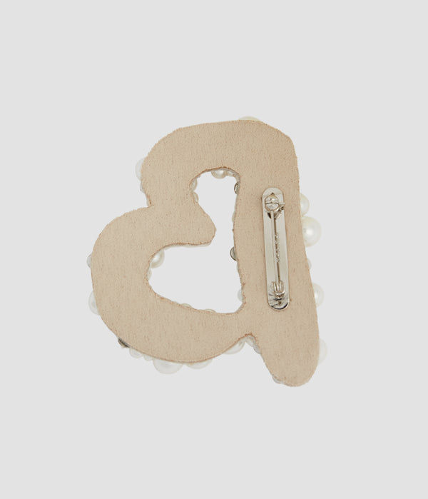 Erdem Pearl Alphabet Brooch B