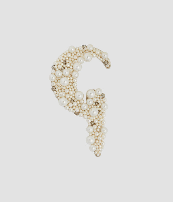 erdem Pearl Alphabet Brooch G