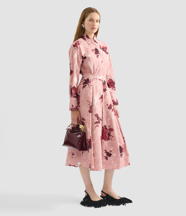 Erdem Pleated Midi Skirt