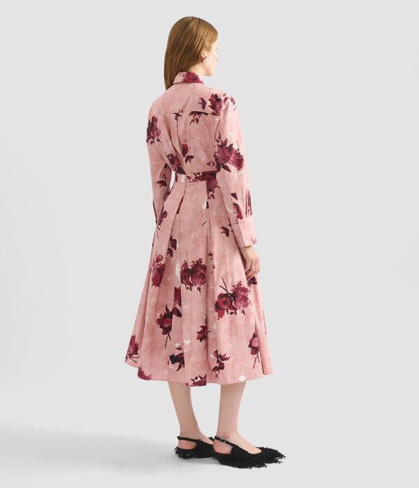 Erdem Pleated Midi Skirt