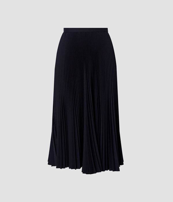 erdem Pleated Midi Skirt