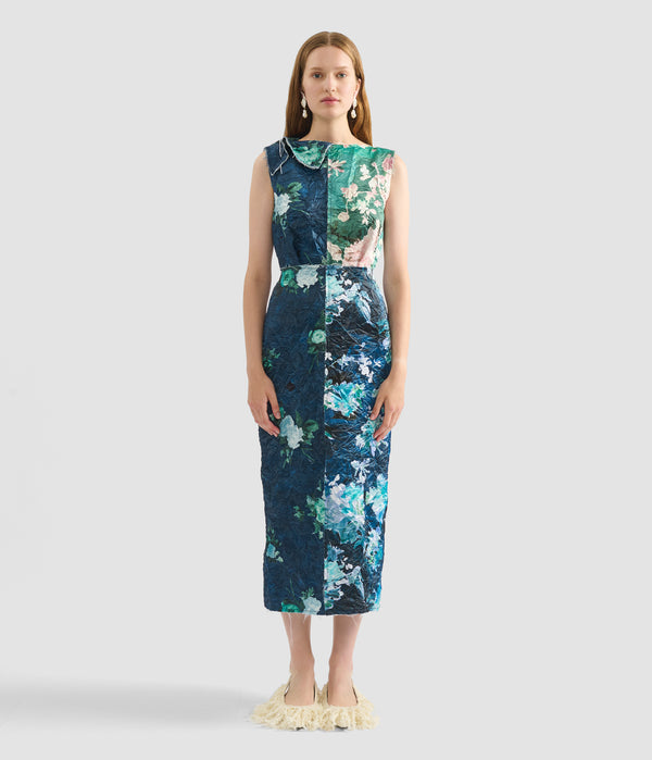 Erdem Short Sleeve Cocktail Dress