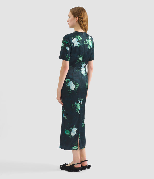 Erdem Short Sleeve Cocktail Dress