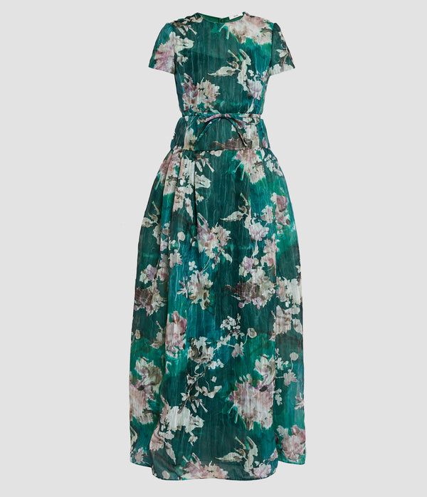 erdem Short Sleeve Gown