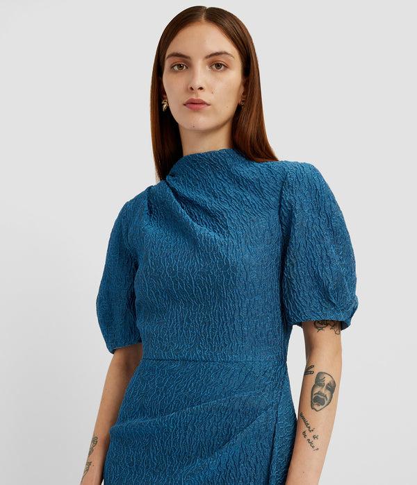 Erdem Short Sleeve Midi Dress